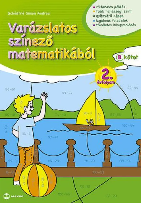 Utolsó esély Varázslatos színező matematikából 2B kötet