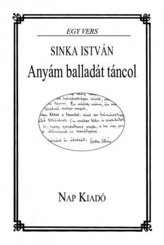 Anyám balladát táncol Legkelendőbb