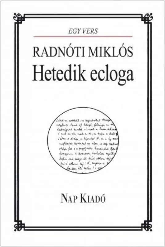 Azonnal elérhető Hetedik ecloga