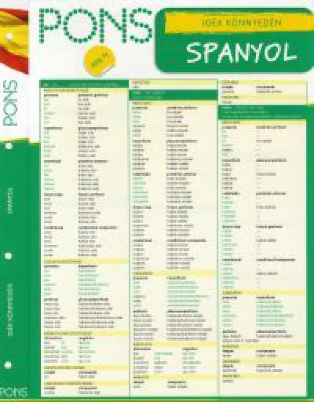Igék könnyedén - Spanyol - PONS Expressz kézbesítés