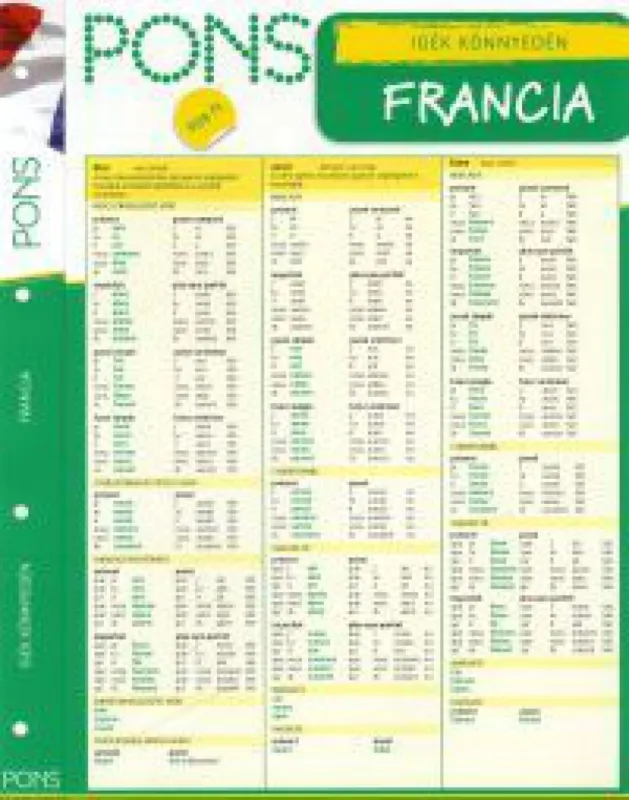 Igék könnyedén - Francia - PONS Olcsó