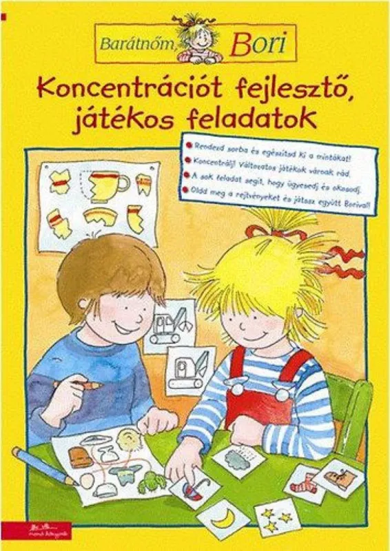 Nézd meg most Barátnőm, Bori - Koncentrációt fejlesztő játékos feladatok