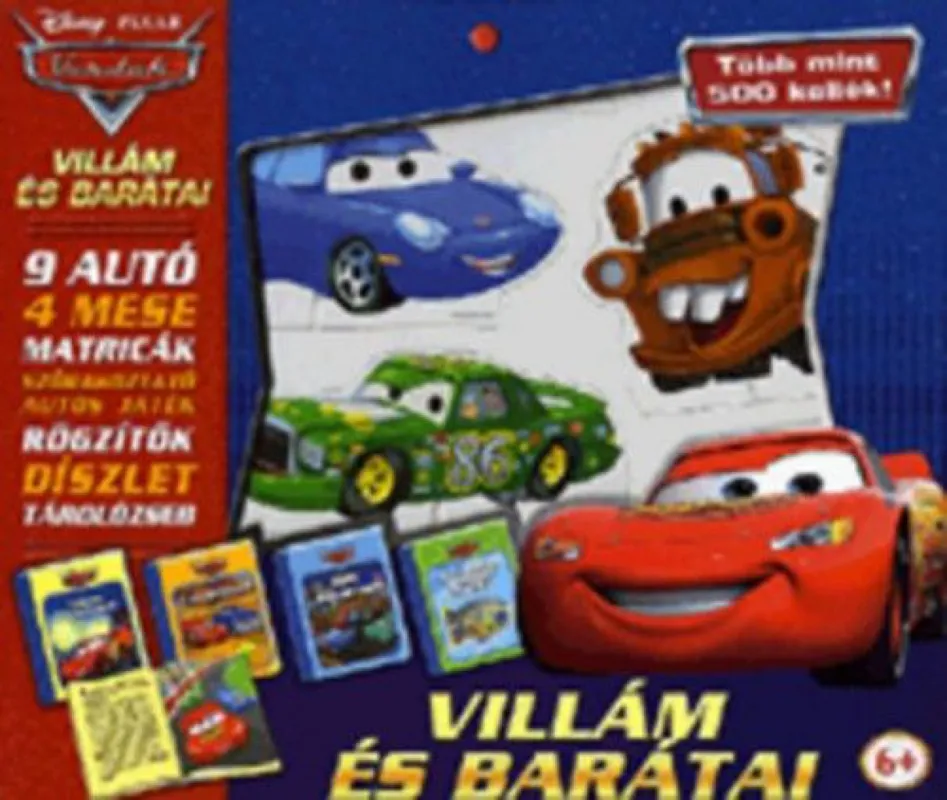 Nézd meg most Verdák: Villám és barátai - Több mint 500 kellék!