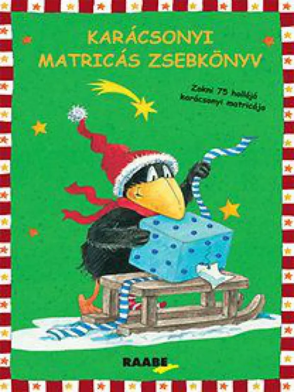 Karácsonyi matricás zsebkönyv - Zokni 75 hollójó karácsonyi matricája Olcsóbb