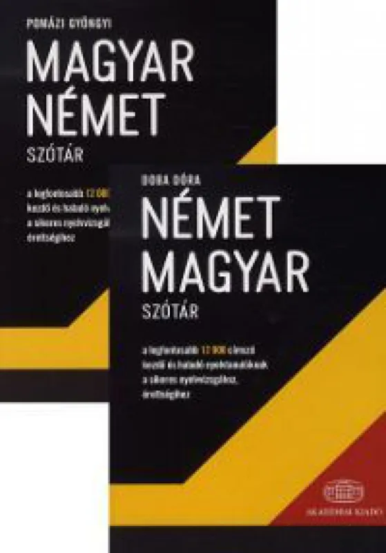 Vedd meg online Német-magyar, magyar-német szótár