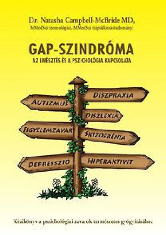 Kedvezmény GAP-szindróma - Az emésztés és a pszichológia kapcsolata - Kézikönyv a pszichológiai zavarok természetes gyógyításához