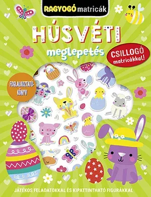 Szezonális akció Húsvéti meglepetés - Ragyogó matricák
