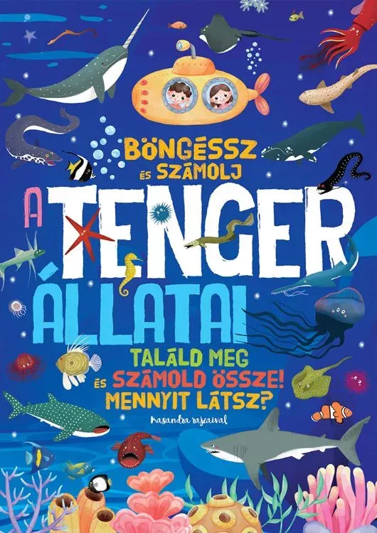 Szuper akció Böngéssz és számolj - A tenger állatai