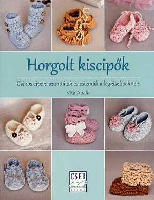 Bestseller Horgolt kiscipők