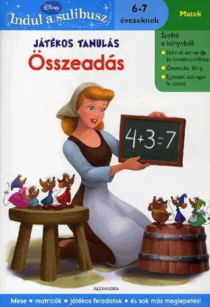 Játékos tanulás: Összeadás - Hamupipőke - 6-7 éveseknek Ajánlat