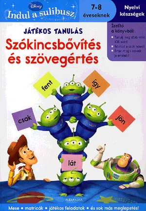 Csak ma Játékos tanulás: Szókincsbővítés és szövegértés - 7-8 éveseknek