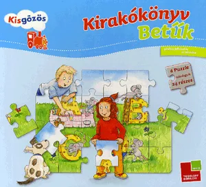 Kisgőzös kirakókönyv - Betűk Alacsony ár