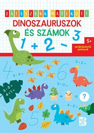 Dinoszauruszok és számok - Játsszunk matekot! Szezonális akció