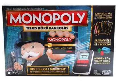 Vedd meg most Monopoly - Teljes körű bankolás társasjáték