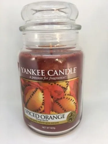 Spiced Orange nagy üveggyertya Vásárlói kedvenc