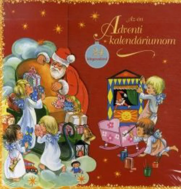 Az én Adventi kalendáriumom (piros) - 24 könyvecskével Árcsökkenés