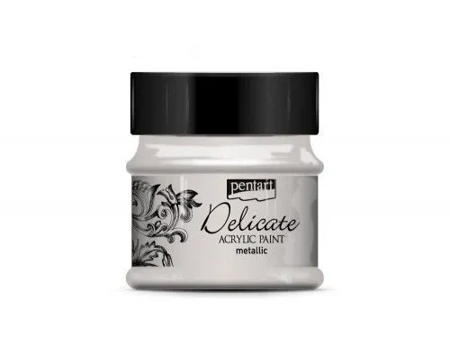 Delicate metál akrilfesték 50ml ezüst Vásárlói kedvenc