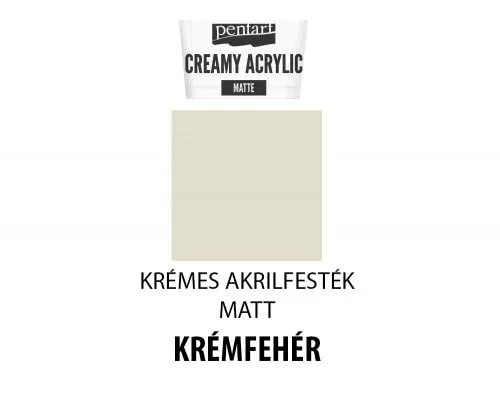 Bestseller Krémes matt akrilfestékt, 60ml, krémfehér