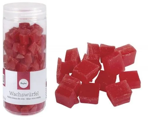 Árengedmény Viaszkockák, 200g, klasszikus piros