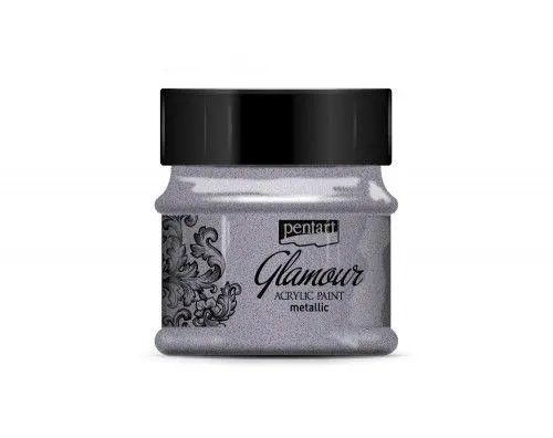 Rendeld meg most Glamour metál akrilfesték 50ml óezüst