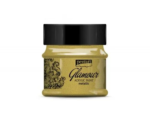 Glamour metál akrilfesték 50ml arany Ne maradj le