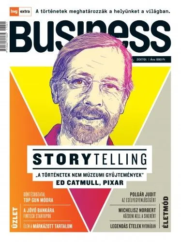 HVG Extra Magazin - Business 2017/01 - Storytelling Expressz kézbesítés
