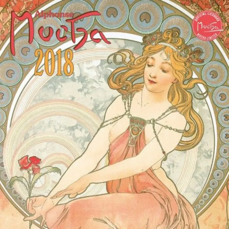 Ajánlat Alphonse Mucha 2018 - Naptár
