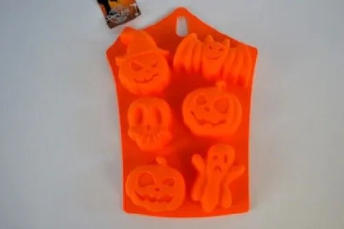 Expressz kézbesítés Halloween-Szilikonos sütőforma, 23-17-3cm, hallooween