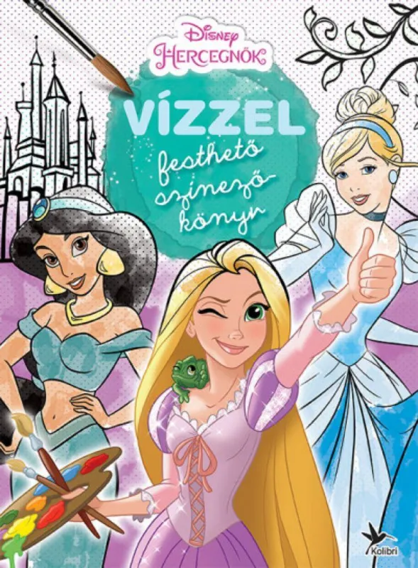 Ajánlat Vízzel festhető színezőkönyv - Hercegnők
