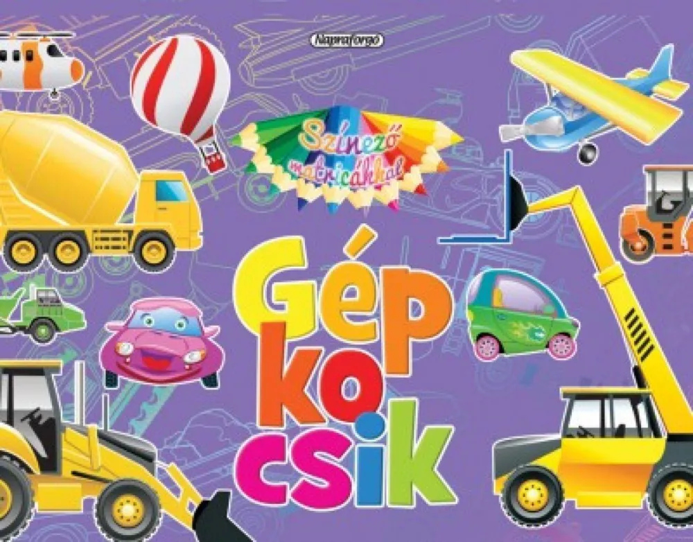 Utolsó esély Színező matricákkal - Gépkocsik
