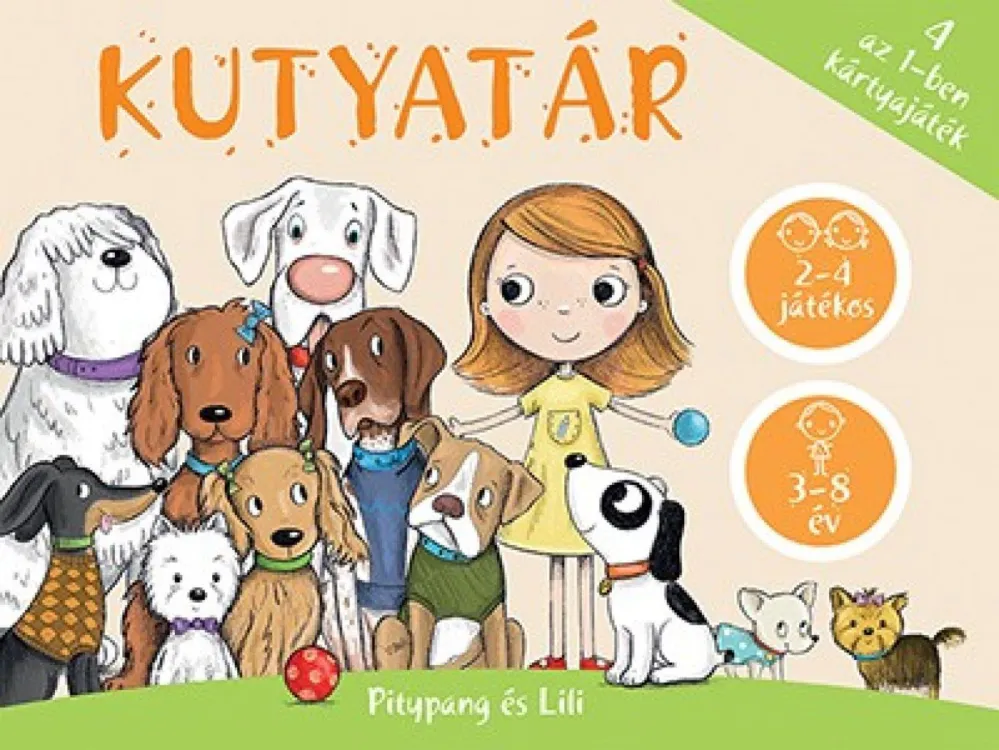 Kutyatár - kártyajáték Azonnali szállítás