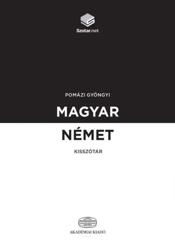 Magyar-német kisszótár + online szótárcsomag Expressz szállítás