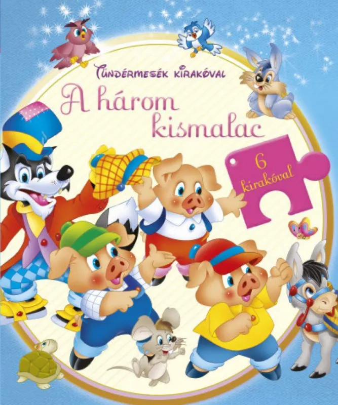 Biztonságos fizetés Tündérmesék kirakóval - A három kismalac