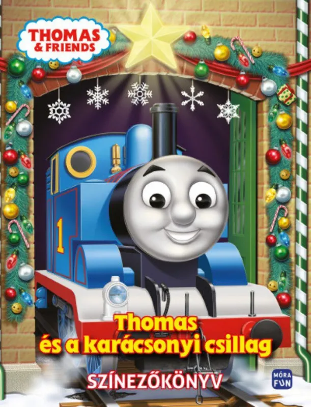 Végkiárusítás Thomas és a karácsonyi csillag - Színezőkönyv