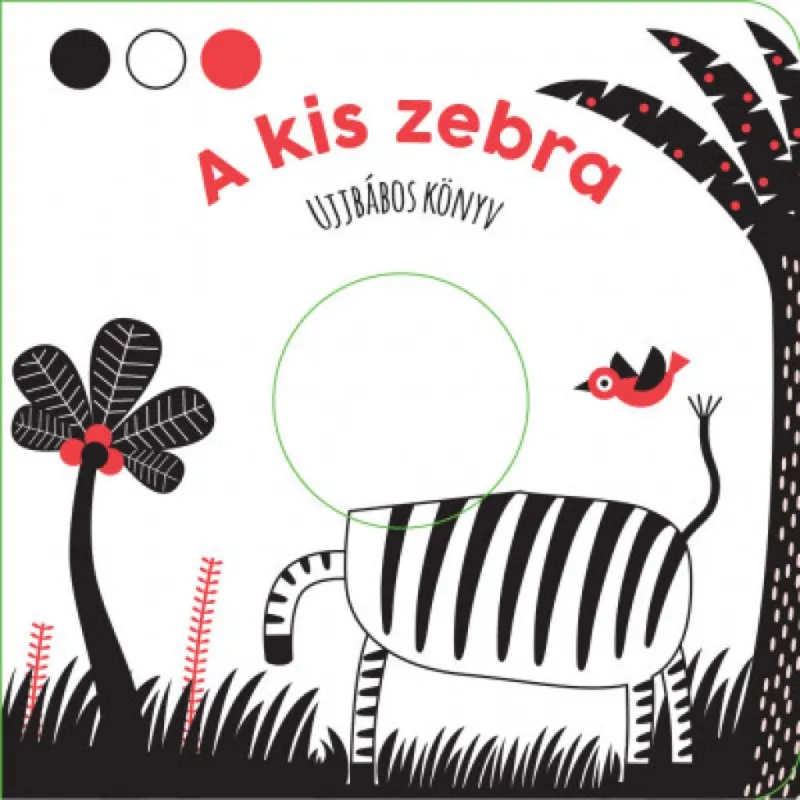 A kis zebra - Ujjbábos könyv Exkluzív ajánlat