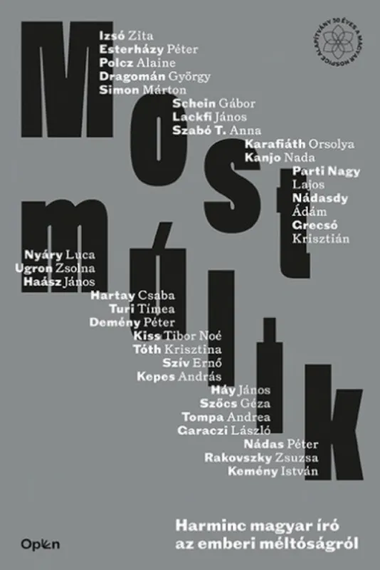 Biztonságos fizetés Most múlik - Harminc magyar író az emberi méltóságról