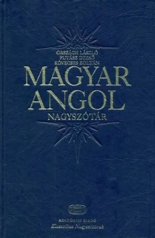 Azonnal elérhető Magyar-angol klasszikus nagyszótár + net