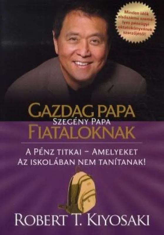 Bestseller Gazdag papa Szegény papa fiataloknak