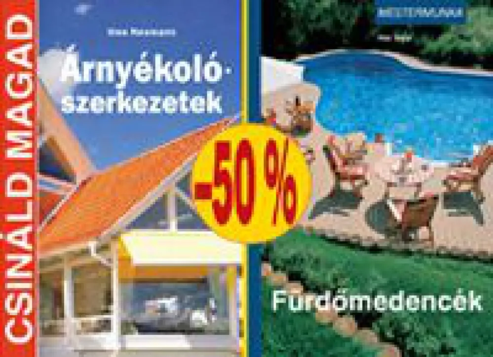 Árnyékolószerkezetek+Fürdőmedencék akciós csomag Utolsó esély