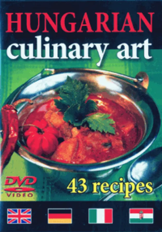 Kedvezmény Hungarian Culinary Art - DVD melléklettel