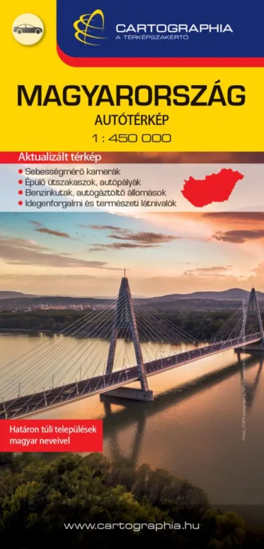 Magyarország Autótérkép Gyors kiszállítás