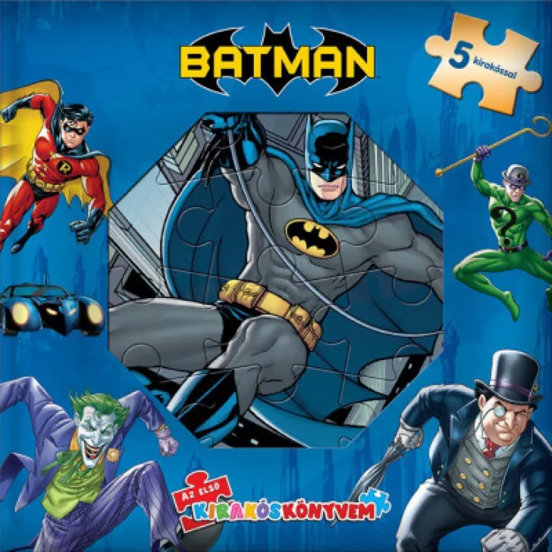 Az első kirakóskönyvem - Batman Gyors szállítás