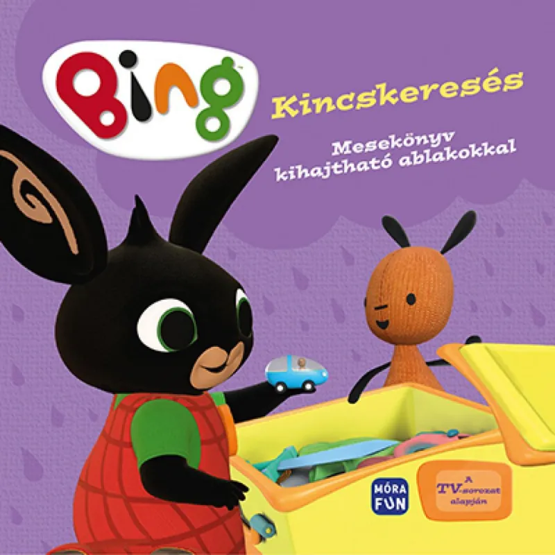 Bing - Kincskeresés - Mesekönyv kihajtható ablakokkal Gyors kiszállítás