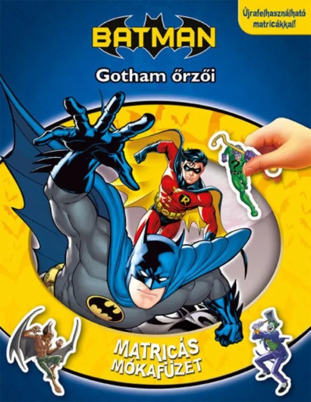 Olcsó Matricás mókafüzet - Batman: Gotham őrzői