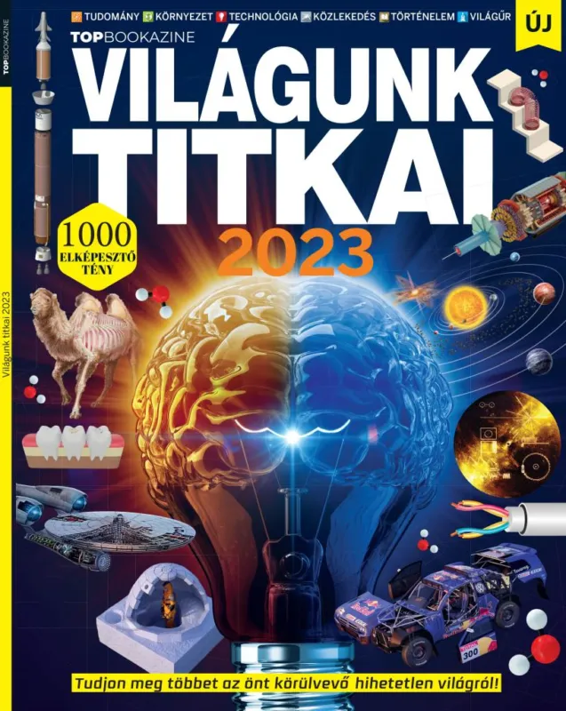 Top Bookazine - Világunk titkai 2023 Gyors szállítás