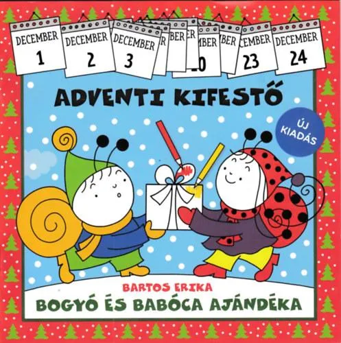 Árcsökkenés Bogyó és Babóca ajándéka - Adventi kifestő