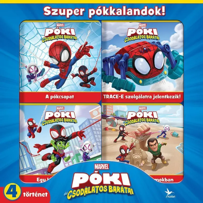Póki és csodálatos barátai - Szuper pókkalandok! Bestseller
