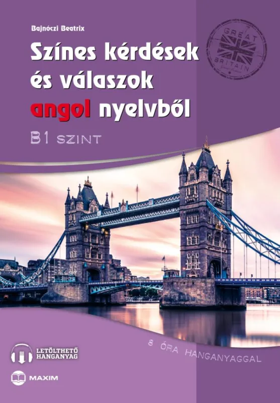 Bestseller Színes kérdések és válaszok angol nyelvből - B1 szint (letölthető hanganyaggal)