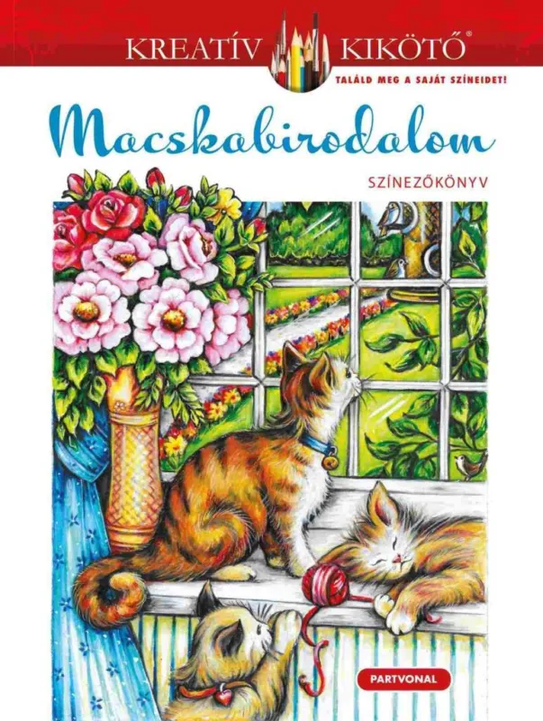 Macskabirodalom - Színezőkönyv Exkluzív ajánlat