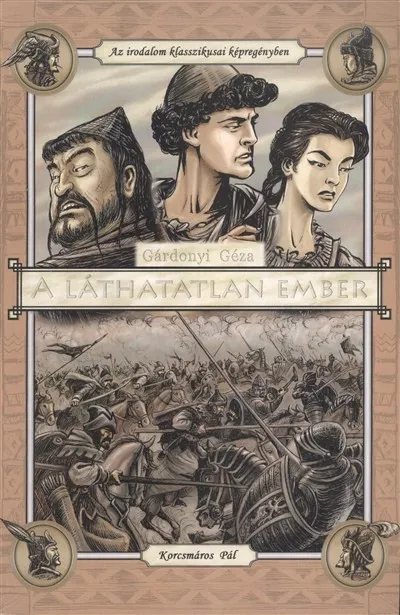 Ajánlat A láthatatlan ember (fekete-fehér képregény)